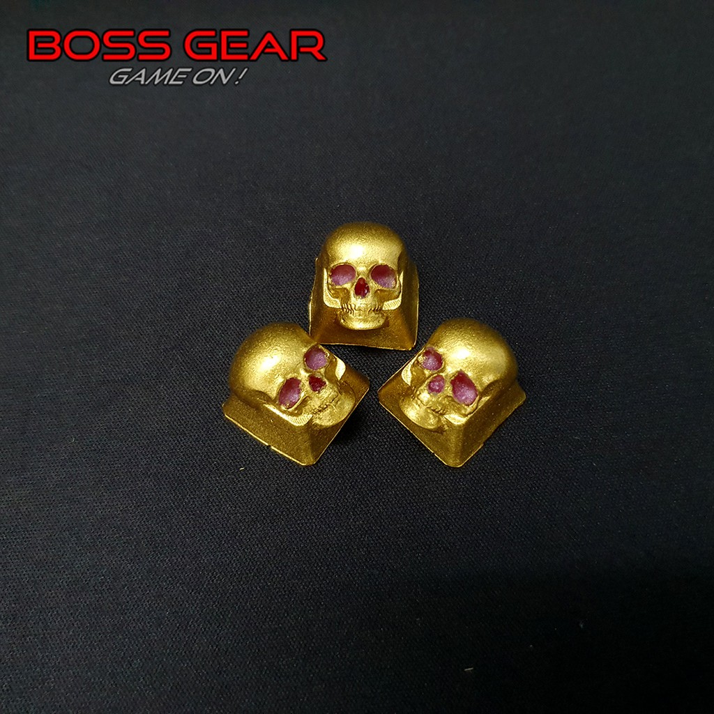 Keycap Lẻ hình đầu lâu xuyên LED cực ngầu