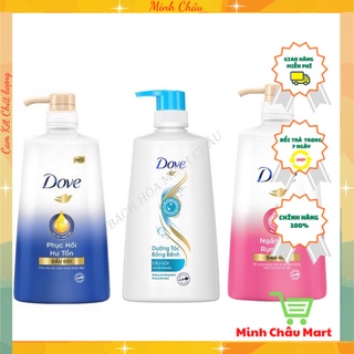 Dầu Gội Dove Phục Hồi Hư Tổn/ Dưỡng Tóc Bồng Bềnh/ Ngăn Rụng Tóc 640g