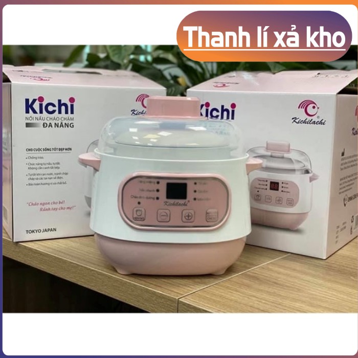 Nồi Hầm Cháo, Kho Cá Chậm, Hầm Cách Thủy, Ninh Cháo Cho Bé 4In 1 Tiện Dụng Cho Gia Đình 💕Bảo Hành 12 Tháng💕