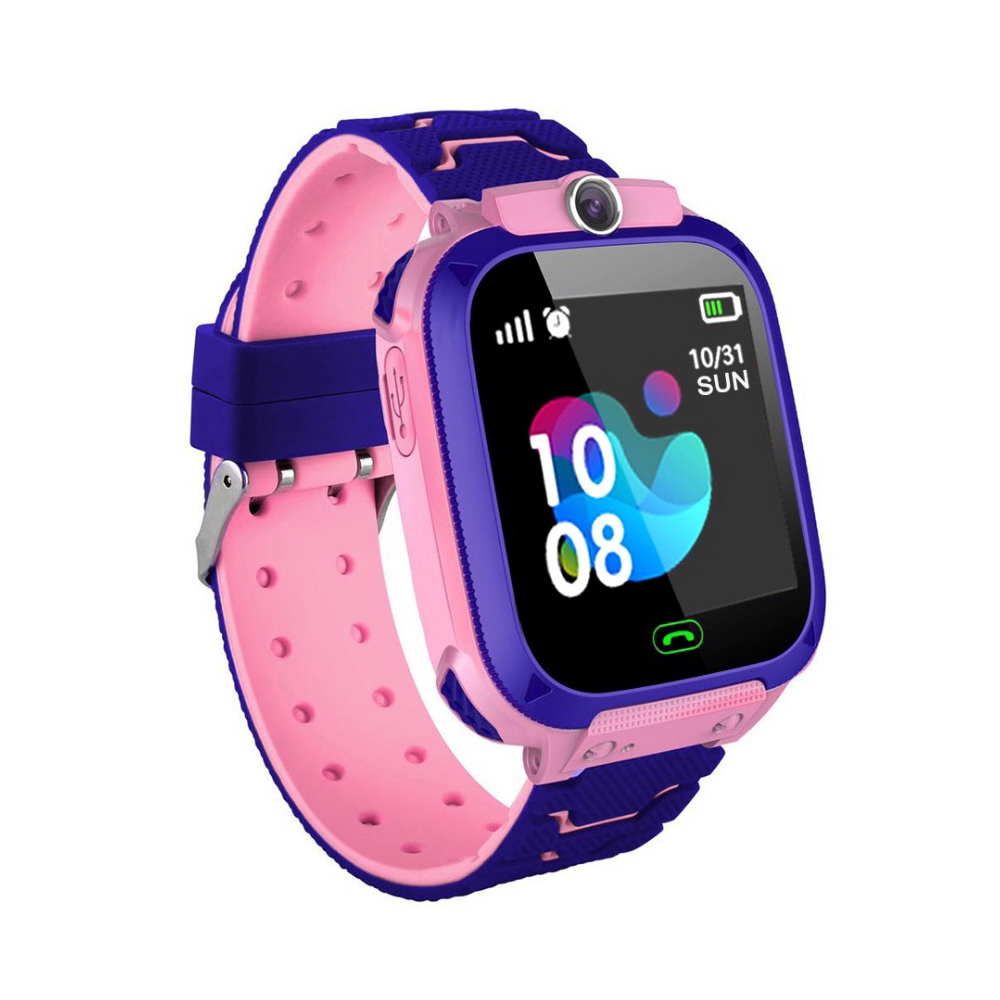 ⍝⍝ 9 Languages Q12 Smart Phone Watch For Children Student 1.44 Inch Waterproof Student Smart Watch Dial Call Voice Chat 【Tech】