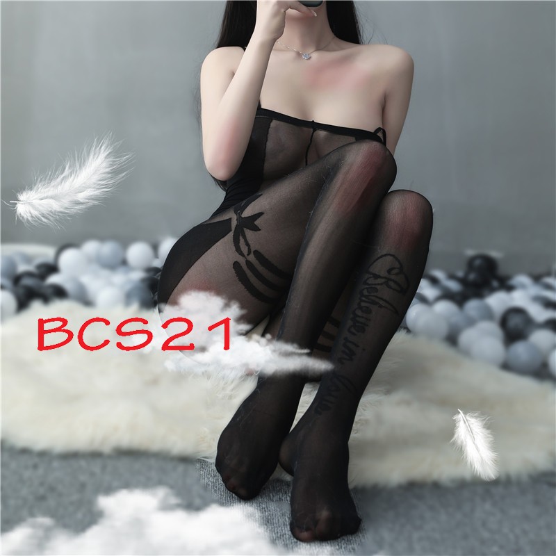 No. 54 N47 70 💕CHE TÊN💕 Cosplay Liền Thân Xuyên Thấu Hở Đáy / Đồ Ngủ Phòng The Quyến Rũ Vải Mịn Bodystocking BCS21 | BigBuy360 - bigbuy360.vn