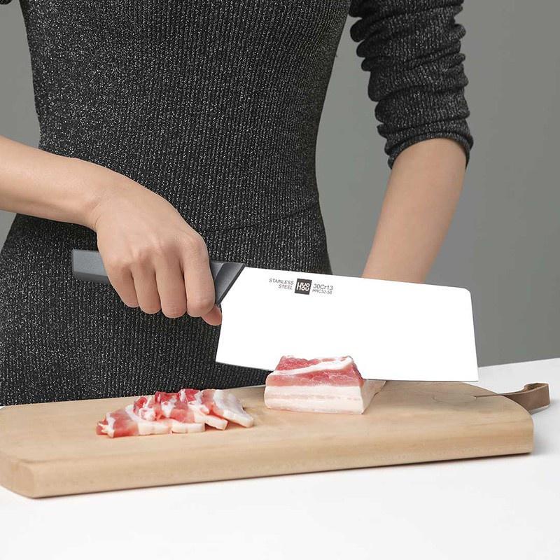Bộ dao làm bếp 6 món và 4 mónXiaomi HUOHOU thép không gỉ - Minh Tín Shop