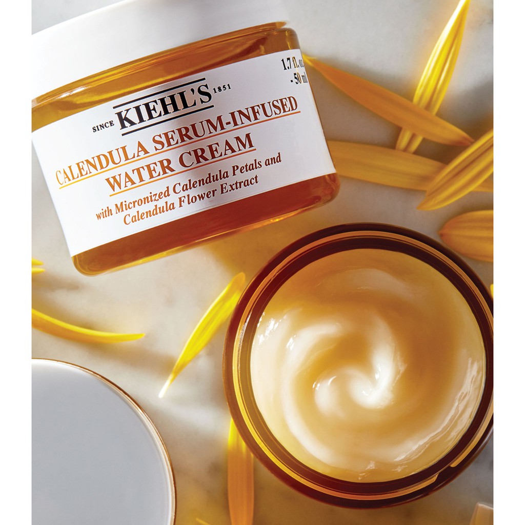 Kem dưỡng ẩm hoa cúc Kiehl's Calendula Serum-infused Water Cream 50ml