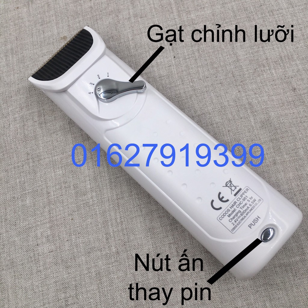 ✅Free Ship✅ Tông đơ cắt tóc cao cấp CODOS 951