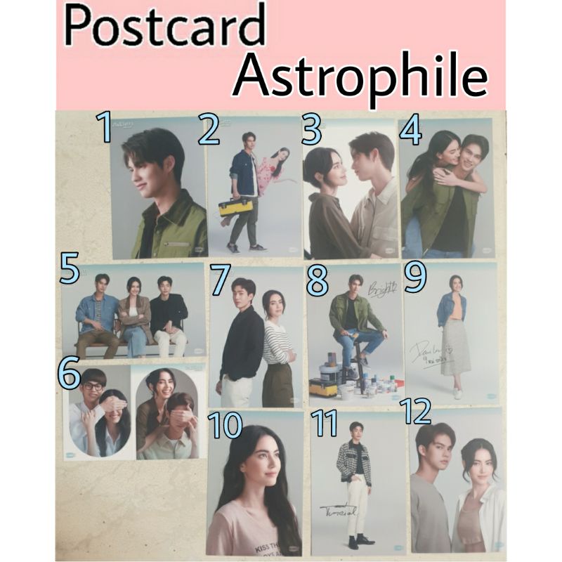 💚 Postcard lẻ Astrophile (HÀNG CÓ SẴN) ❤