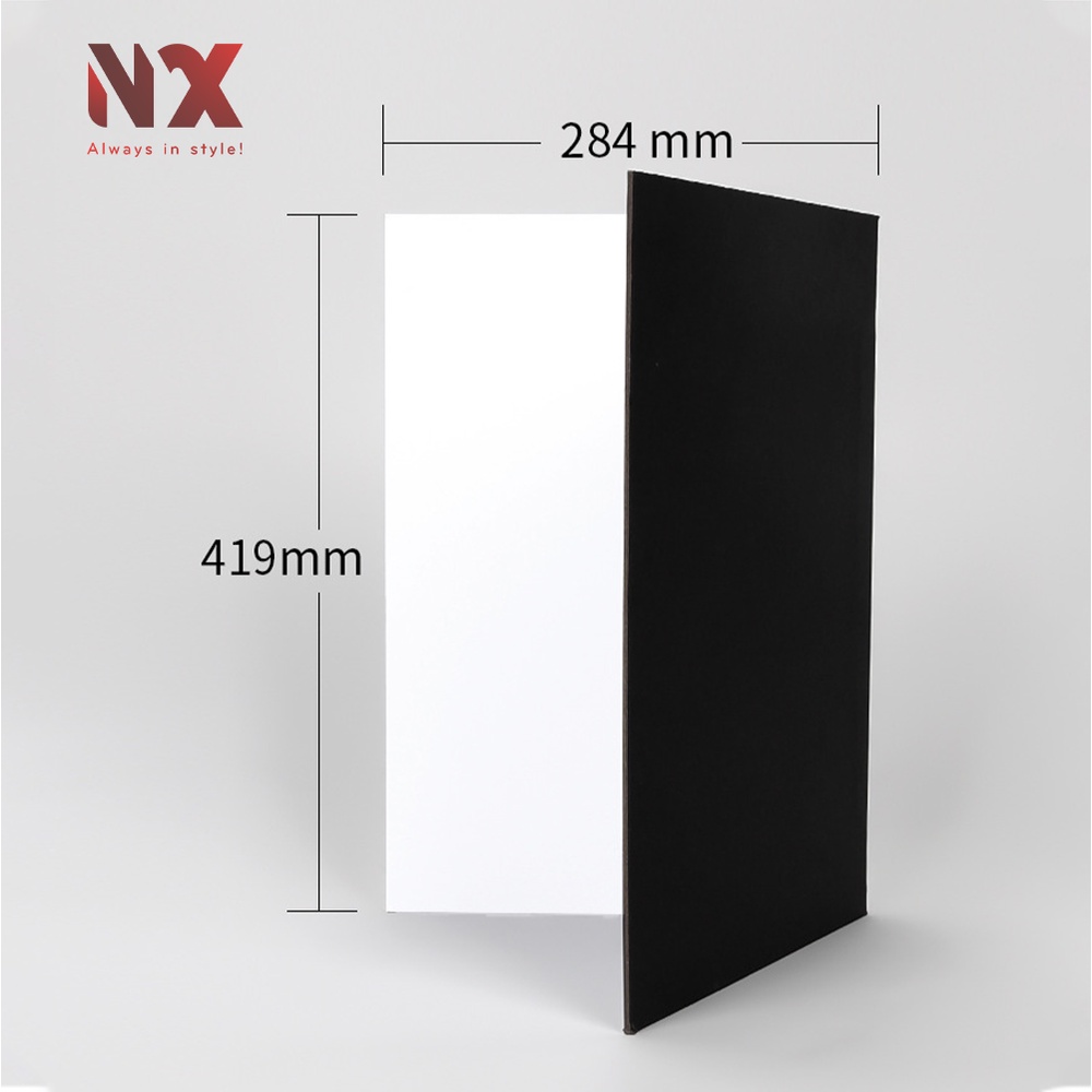 Tấm hắt sáng để bàn đạo cụ hỗ trợ chụp sản phẩm kích thước A3, hắt sáng A4