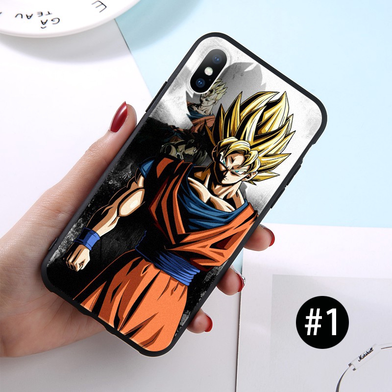 Ốp điện thoại bằng TPU mềm in hình Dragon Ball cho iPhone SE 2020 7Plus XR 6 6S 11 Pro Max XSMAX 7 8 X XS 8Plus