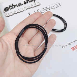 Chun buộc tóc đen trơn hàng cao cấp siêu đẹp 🔅freeship🔅