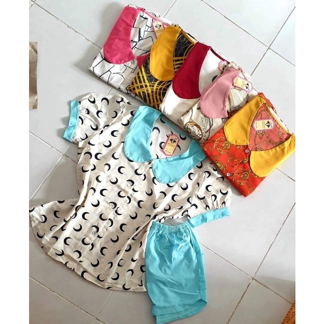 Bộ đùi lụa hàn cao cấp quần có túi