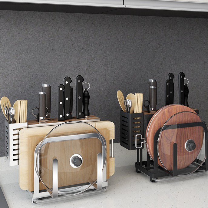 Kệ Dao Thớt Thép, Inox Kava, Đồ Dùng Bếp | BigBuy360 - bigbuy360.vn