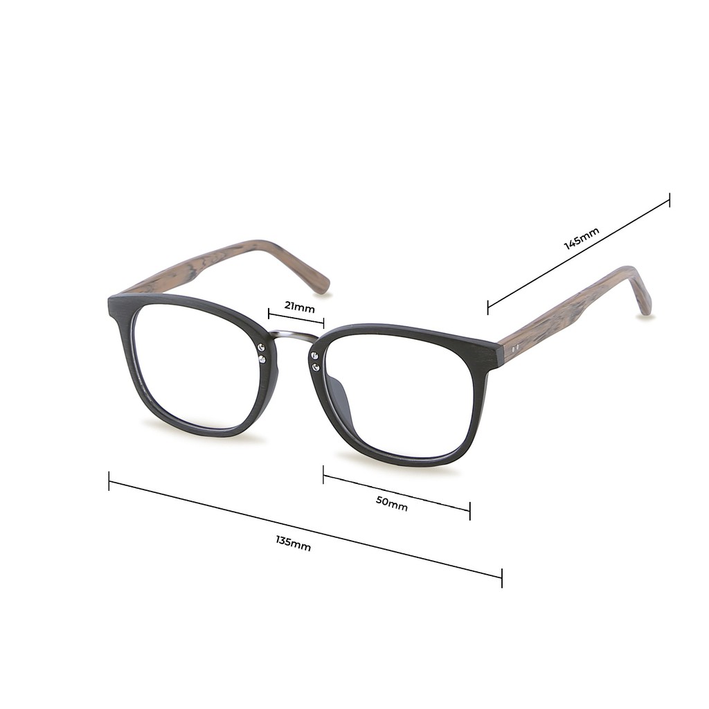 Gọng Kính Vuông Full Gỗ | BigBuy360 - bigbuy360.vn