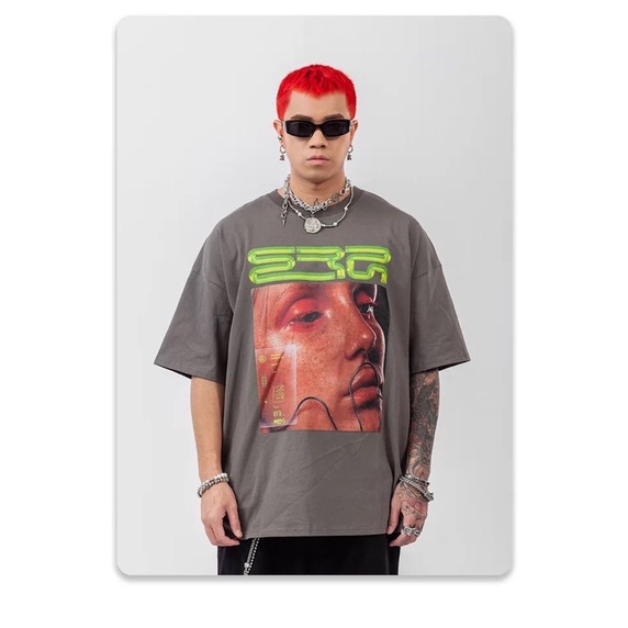 Áo Thun Áo Phông Dáng Rộng Oversize FACEQ