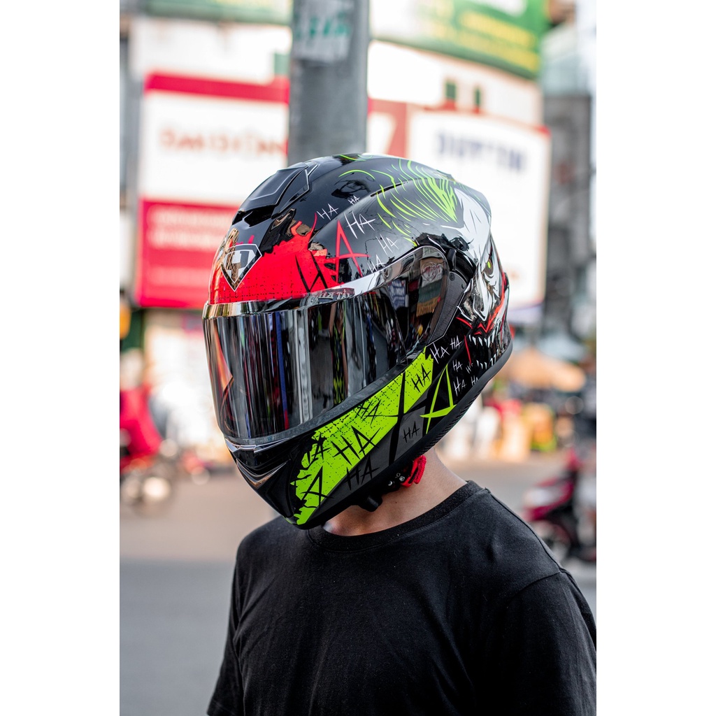 MŨ BẢO HIỂM FULLFACE YOHE 981 2 KÍNH HOT NEW 2019 - Tapu Shop