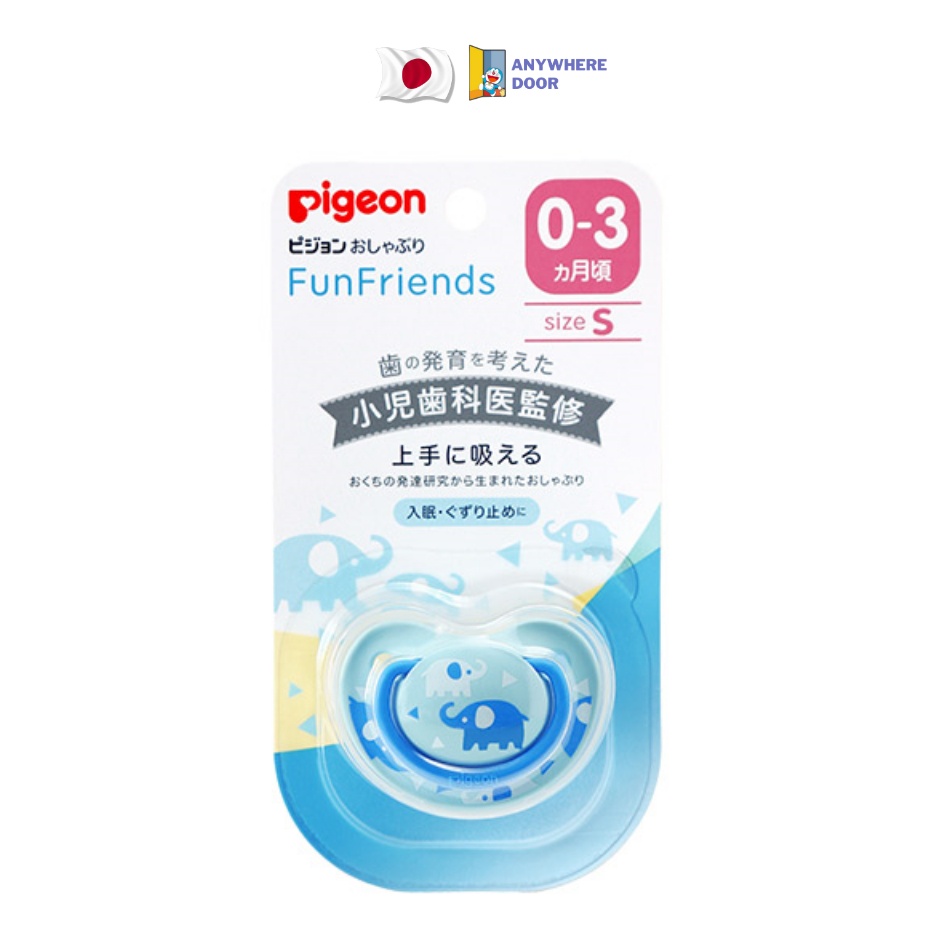 Ti giả Pigeon FunFriends cho bé từ 0 - 18 tháng nội địa Nhật Bản