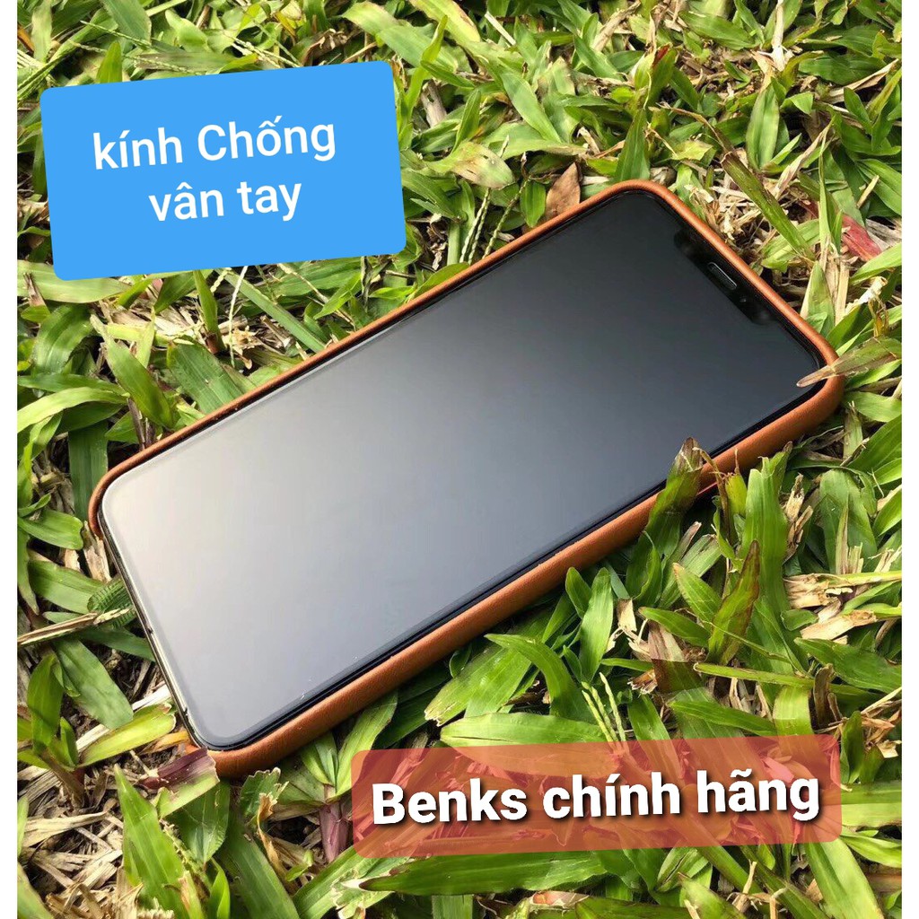 Kính cường lực chống vân tay Iphone X/11pro và Iphone XR/11 hiệu Benks chính hãng