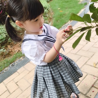Bộ Đồng Phục Thủy Thủ Cao Cấp Phong Cách Hàn Quốc Cho Bé Trai Bé Gái 1-7 Tuổi - Candy House