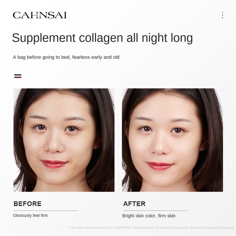 [Hàng mới về] Mặt Nạ Collagen Dưỡng Ẩm Làm Săn Chắc Và Trắng Sáng Làn Da