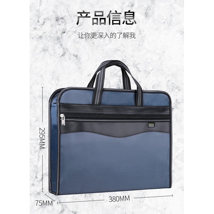 Túi xách Canvas cỡ lớn đựng tài liệu khổ A4 tiện dụng cho nam | BigBuy360 - bigbuy360.vn