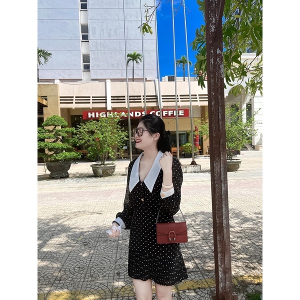 Pass váy zara chấm bi hot hit chuẩn authentic
