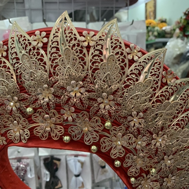 Khăn Đống cô dâu 35 tầng kết là đồng