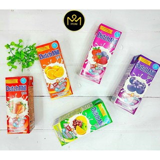 Sữa chua uống tiệt trùng Dutch Mill - Lốc 4 hộp 180ml