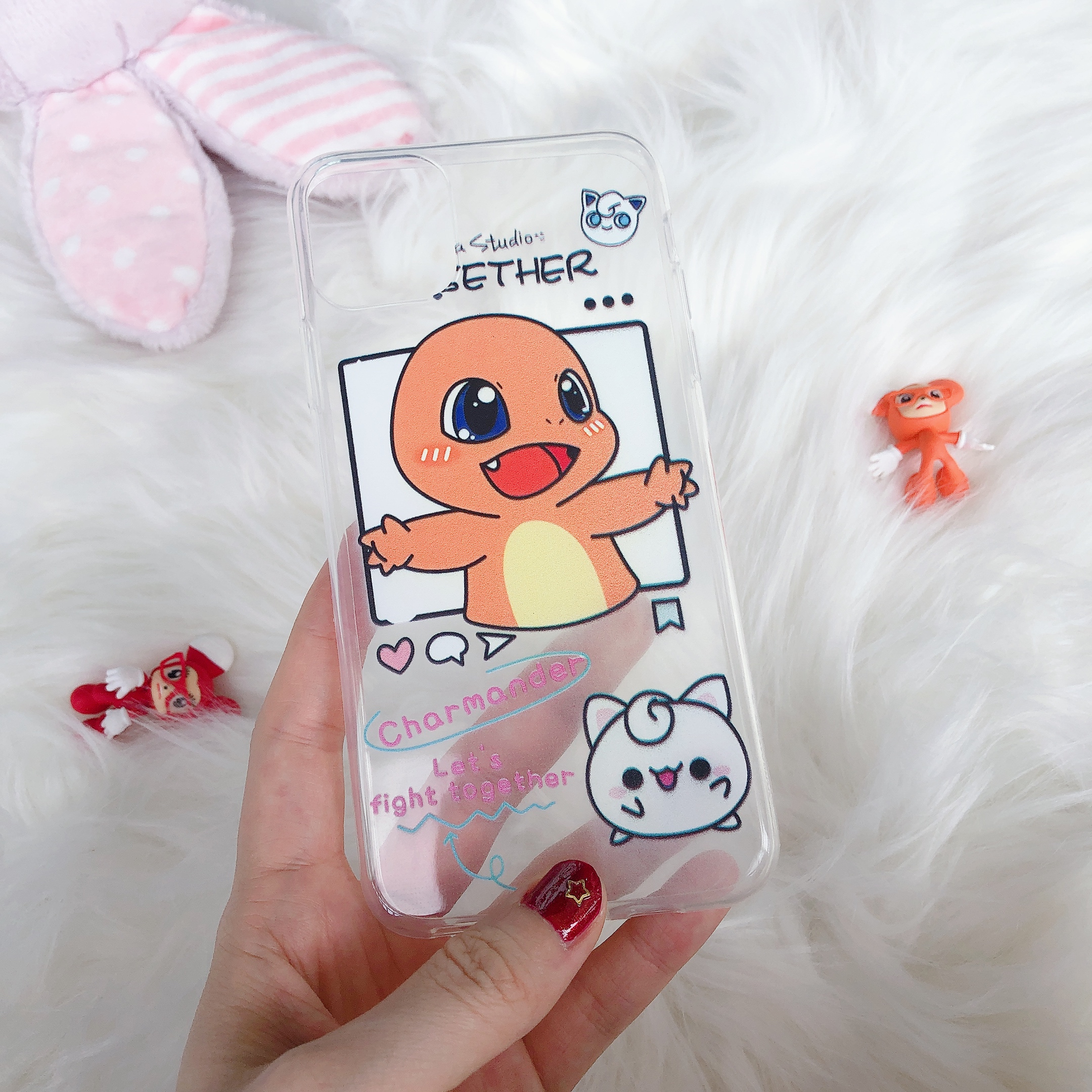 Ốp điện thoại họa tiết Pokemon 3 kiểu tùy chọn cho iPhone 11/11Pro/11pro Max XR XS XS MAX/6 7 8 Plus SE