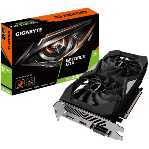 VGA Gigabyte GeForce® GTX 1650 SUPER™ WINDFORCE OC 4G