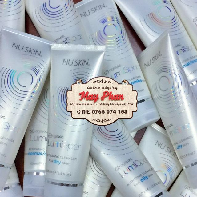 Sữa rửa mặt Lumispa sữa rửa mặt Nuskin máy rửa mặt lumispa nuskin