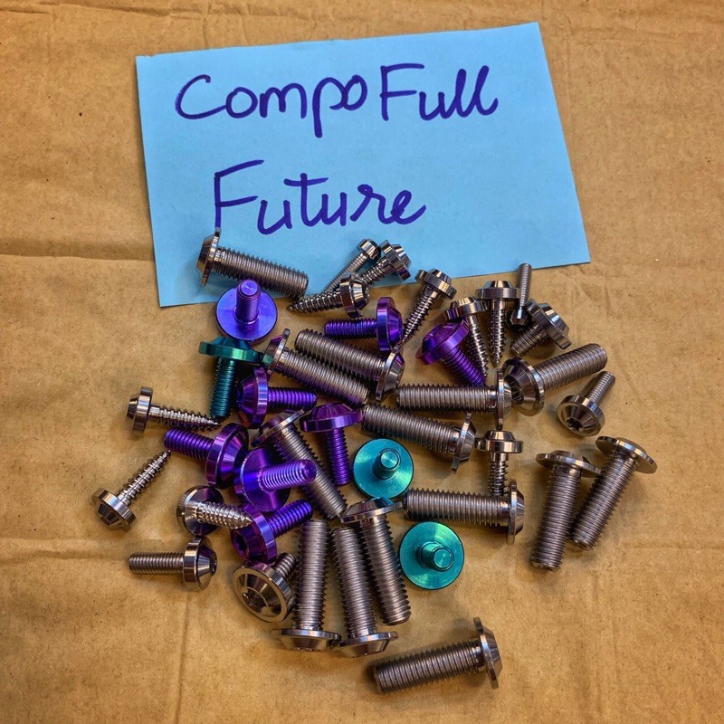 COMPO FULL Xe Future 125 Ốc Titan Gr5