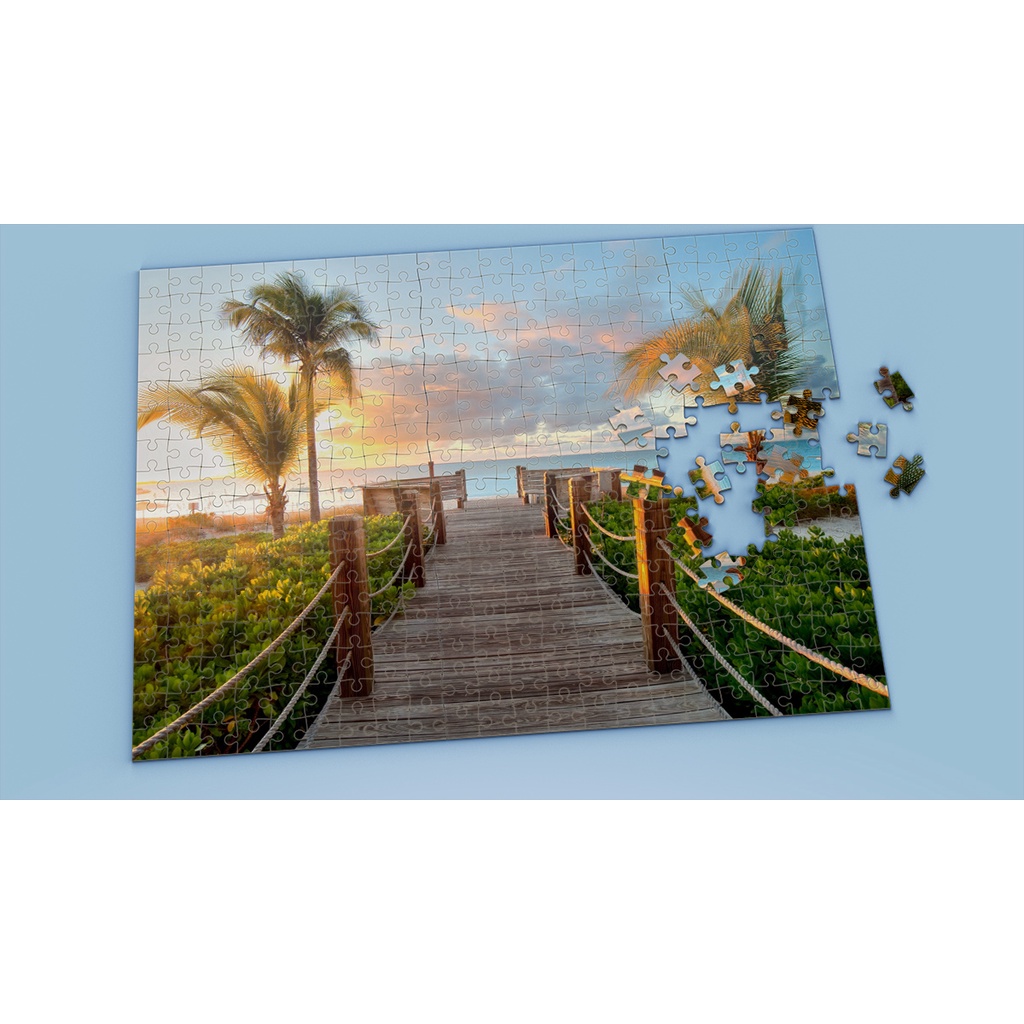 Tranh ghép hình TROPICAL - Mẫu 2 - Nhận in theo yêu cầu