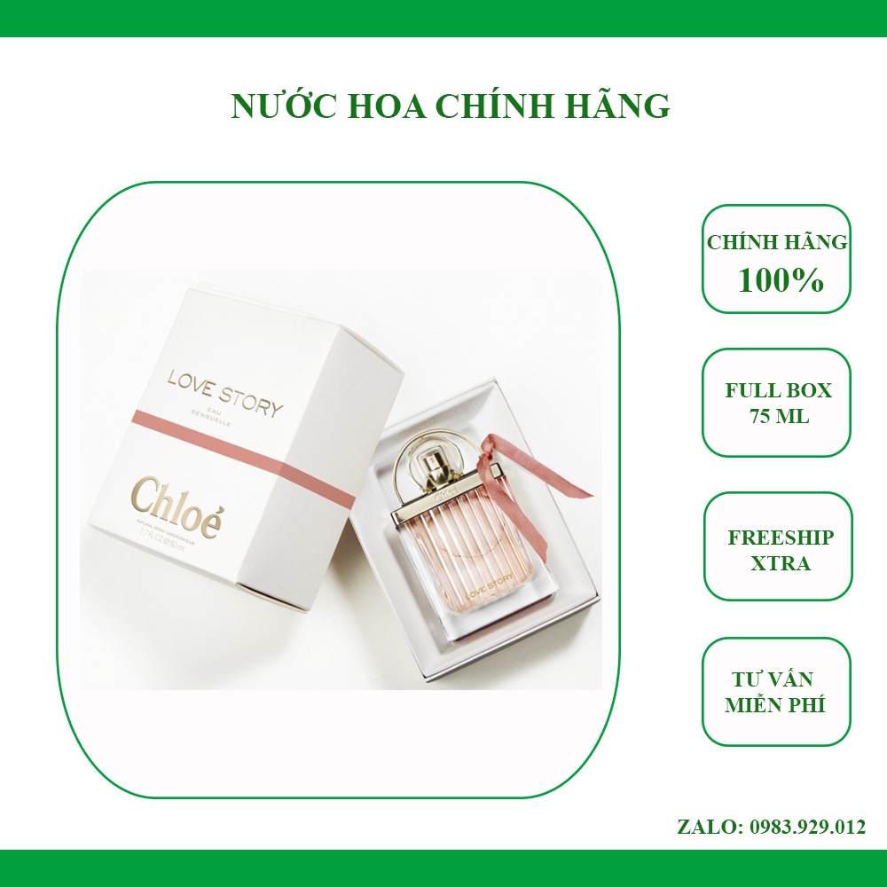 Nước hoa Nữ Chloe Love Story Eau Sensuelle EDP 75ml