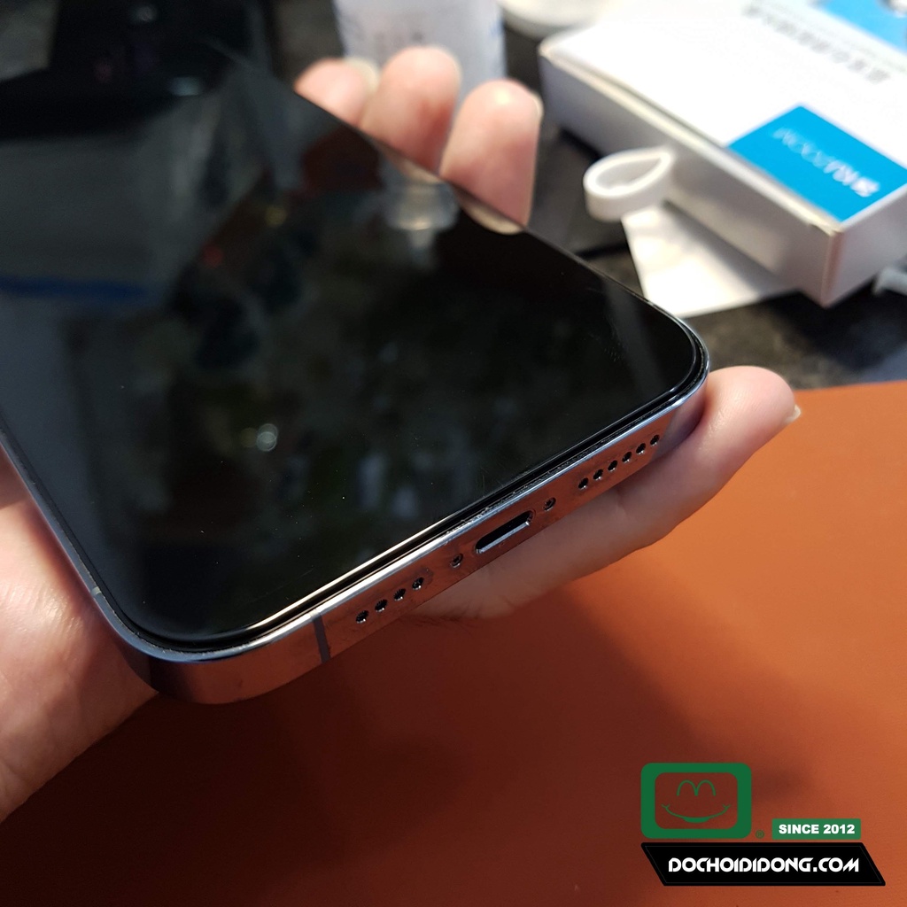 Dán cường lực chống nhìn trộm IPhone 13 Pro Max Mini Zacase Anti Spy full màn hình