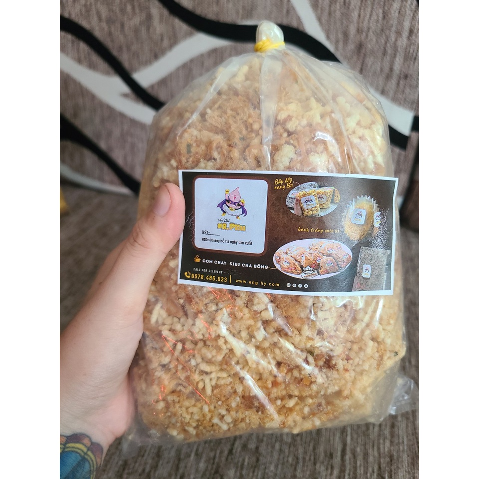 CƠM CHÁY BỂ CHÀ BÔNG - 1 kg SIÊU NGON, SIÊU NHIỀU CHÀ BÔNG