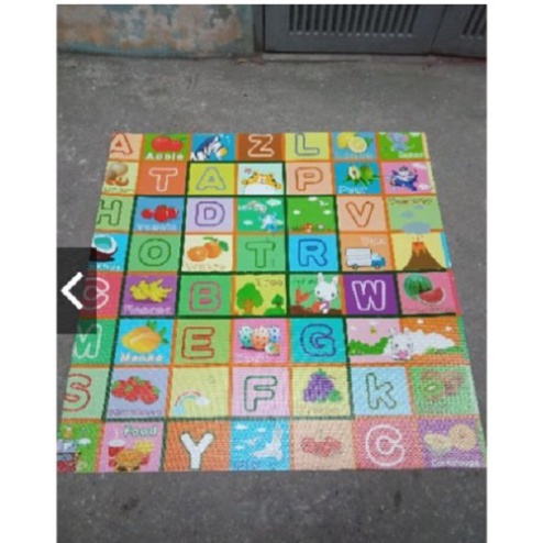 4 tấm Thảm Xốp ghép chữ, hoạt hình 60x60cm MF375