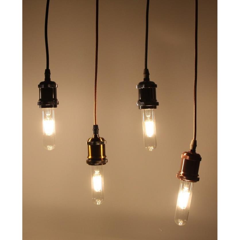 Bộ 5 dây đèn thả cổ điển bóng đèn Led Edison T125 4W