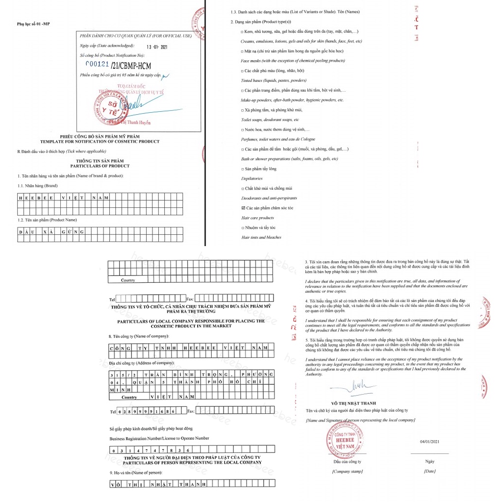 Dầu Xả Gừng Thiên Nhiên Giảm Tình Trạng Gãy Rụng Phục Hồi Tóc Hư Tổn Nhanh Chóng Heebee Hương Hoa Trà Trắng