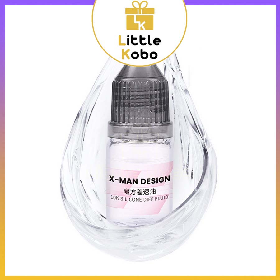 Dầu Bôi Trơn Rubik QiYi XMD Lube X-Man Lube 10k Diff Fluid Silicone Rubic 5ml