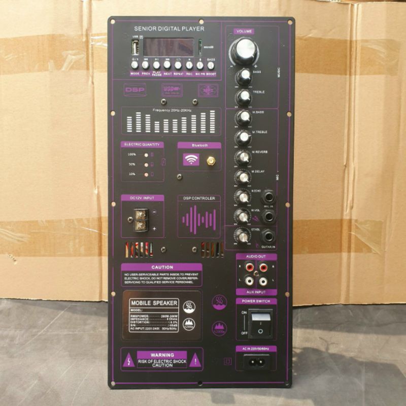 Board Mạch Loa Kéo Reverb Đánh Coil 75 Từ 190 Mạnh Mẽ (Màu Ngẫu Nhiên)
