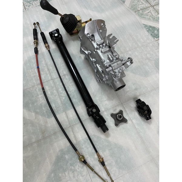 Bộ số ô tô 5 tạ,4 tiến 1 lùi,khớp 17li,đầy đủ phụ kiện, dùng chế xe 3 bánh,dùng máy 100,110,125cc ,khớp máy cốt 17li