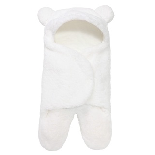 Túi choàng gấu, Khăn Ủ, Chăn Quấn dạng khăn ủ kén quấn nhộng lông cừu Baby Blanket cho trẻ sơ sinh đến 0-6 tháng tuổi
