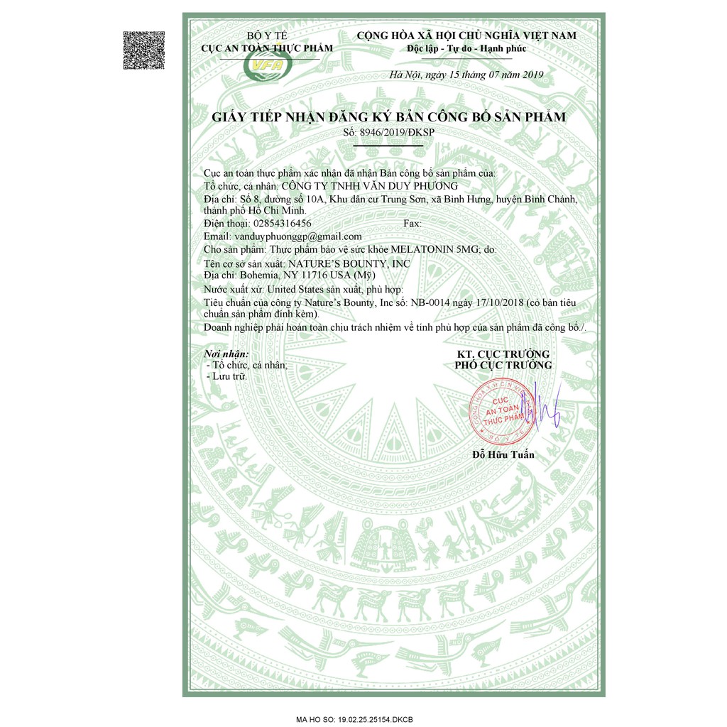 ĐIỀU HOÀ GIẤC NGỦ MELATONIN NATURE’S BOUNTY của Mỹ