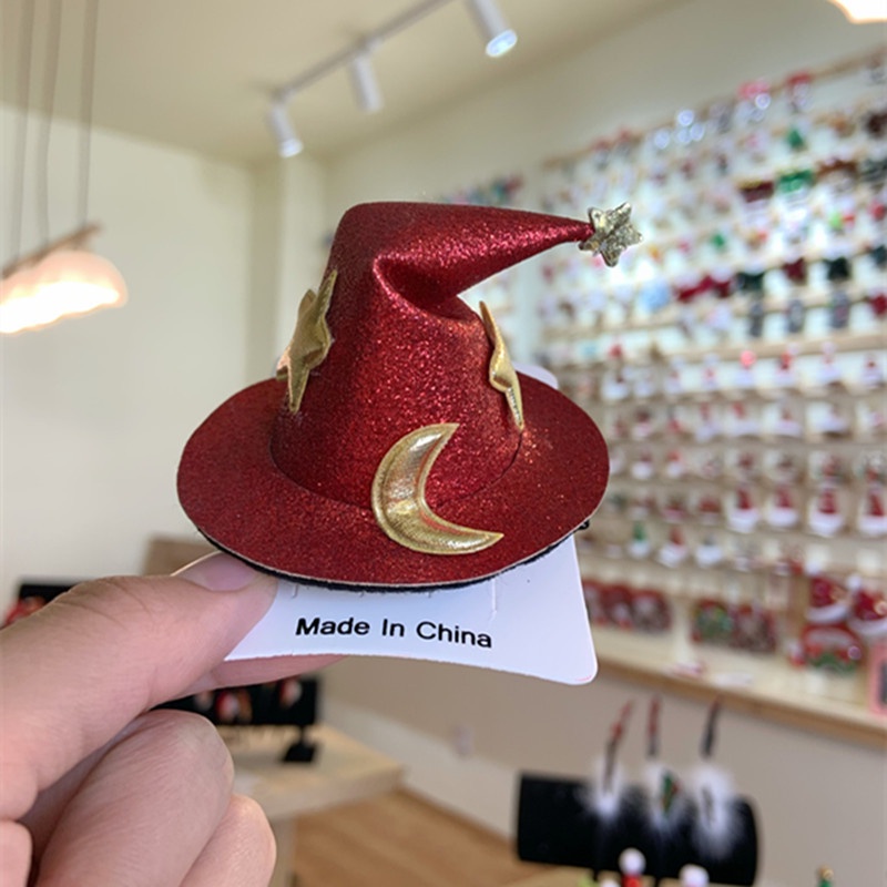 Kẹp Tóc Họa Tiết Hoạt Hình Phong Cách Halloween