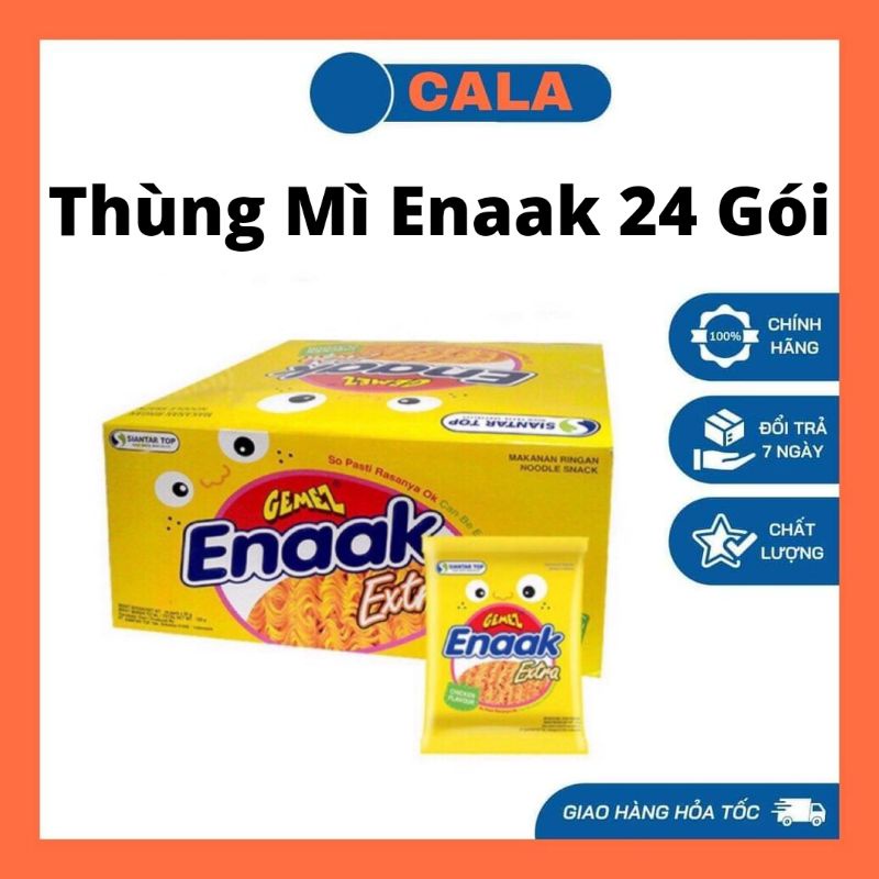 Thùng Mì Enaak 24 Gói