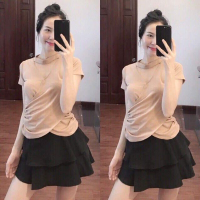 Chân váy 2 tầng