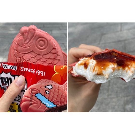 Hottttt!!! Kem bánh cá cay samanco binggrae Hàn Quốc hàng mới ra ngon không thể cưỡng-Giải nhiệt ngày hè oi ả
