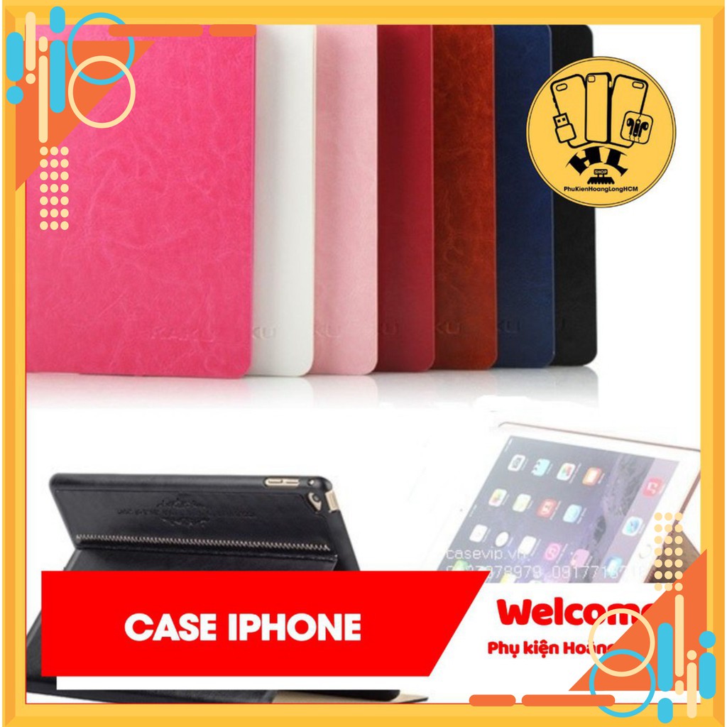 Bao da Kaku cho Ipad 2 / 3 / 4 5 / 6 / 7 / 8 - 11/10.2/10.5 inch - Phụ Kiện Hoàng Long hana.case