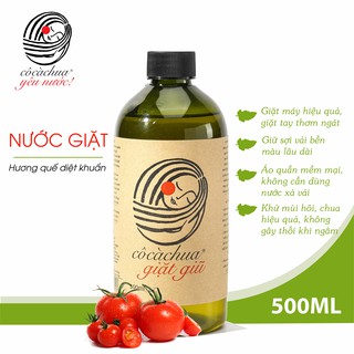 Nước Giặt Quần Áo Cô Cà Chua Yêu Nước 500ml