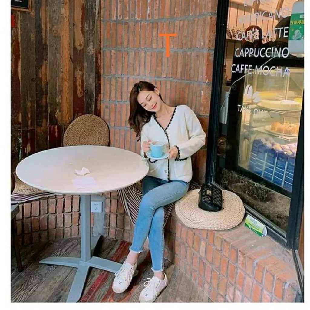 [ Mã FAMAYWA2 giảm 10K đơn 50K] Áo cadigan len viền DTR1120 | BigBuy360 - bigbuy360.vn