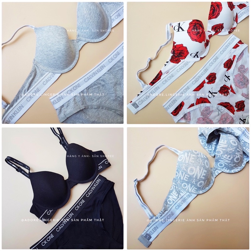 Bộ đồ lót CK one cotton có gọng mút mỏng | BigBuy360 - bigbuy360.vn