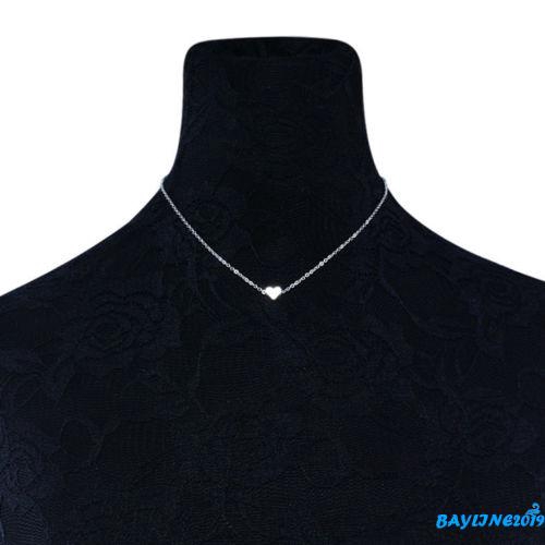 Dây chuyền mặt hình trái tim lãng mạn thời trang cho nữ